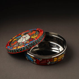  Bengal Patua Handpainted Stainless Steel Casserole
