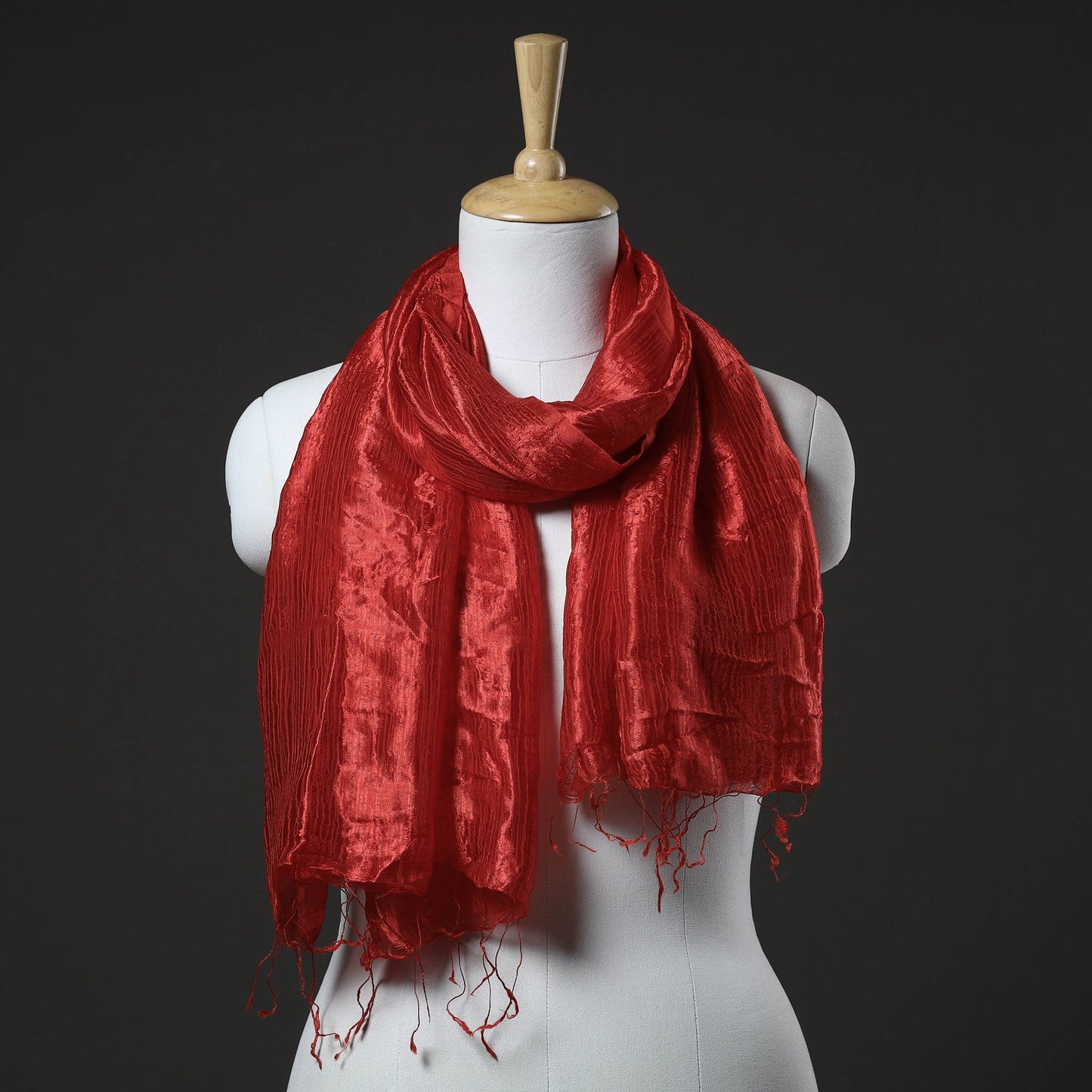 Buy Bhagalpuri Silk x Viscose Stole Online at iTokri.com