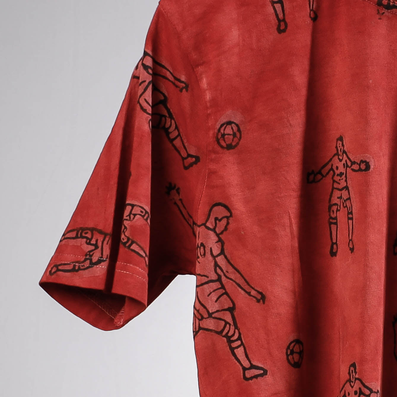  Bindaas Block Art Printed Cotton Round Neck T-shirt 