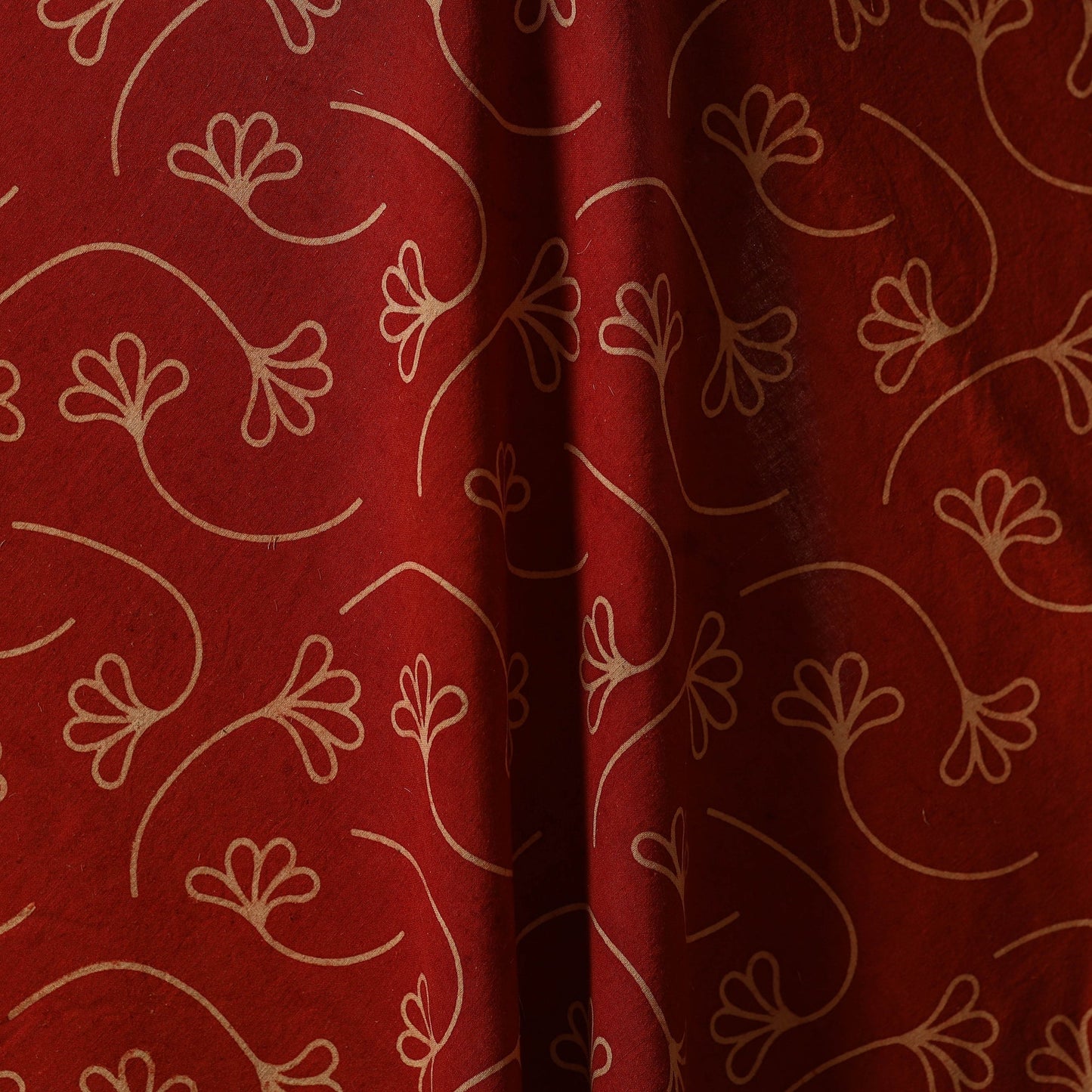 Bindaas cotton natural dyed fabric 15 - handcrafted