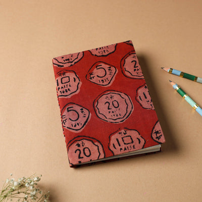 Bindaas Fabric Cover Handmade Paper Notebook 
