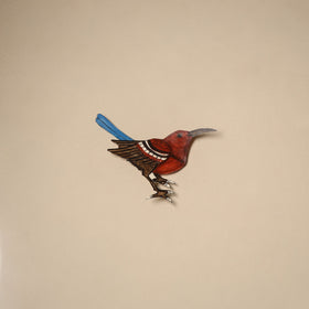 Bird - tholu bommalata leather puppet fridge magnet 11