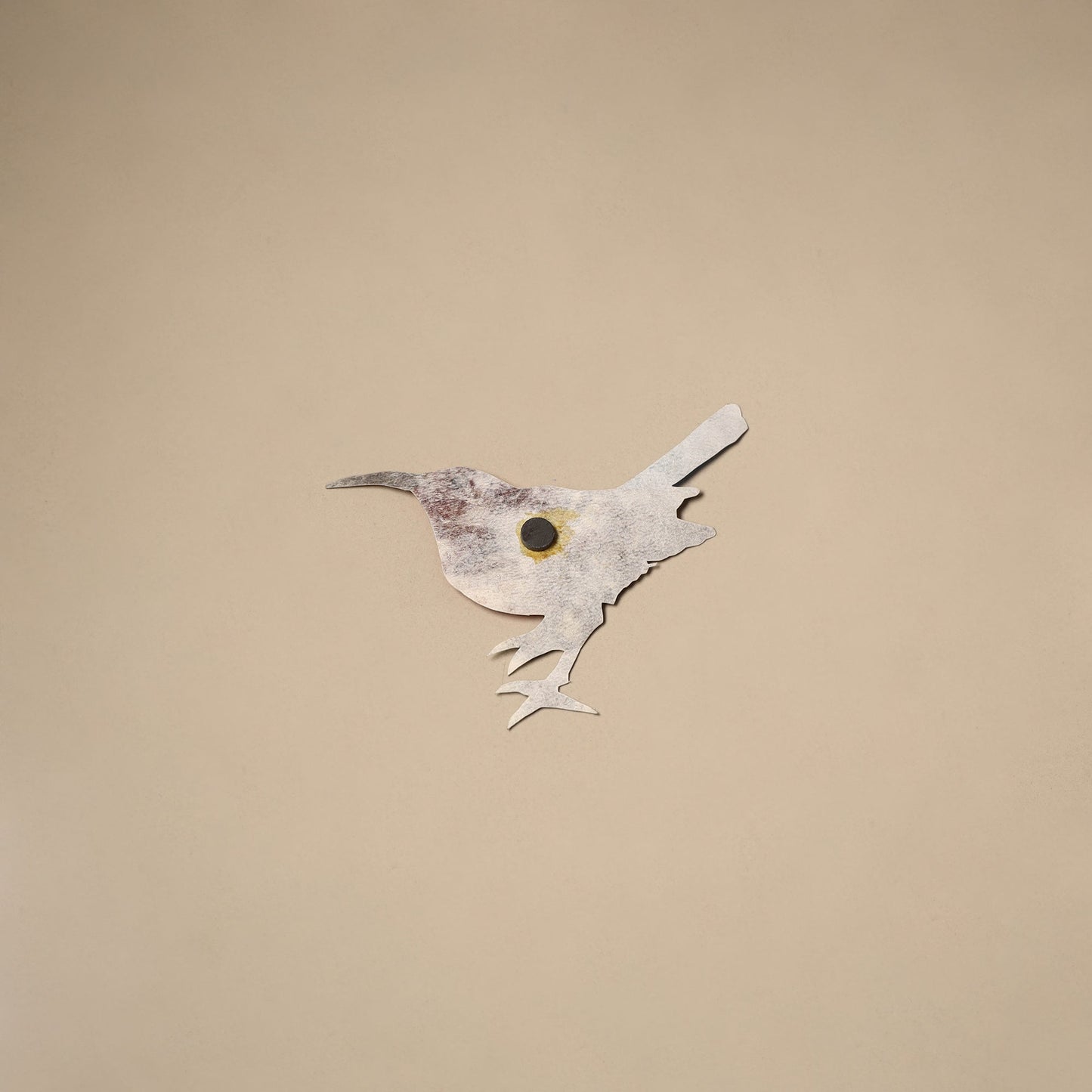 Bird - tholu bommalata leather puppet fridge magnet 11