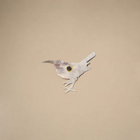 Bird - tholu bommalata leather puppet fridge magnet 11