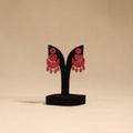 Bishnupur handpainted terracotta earrings 139 - handcrafted