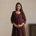 Buy Jacquard Cotton Long Kurta Online l iTokri.com