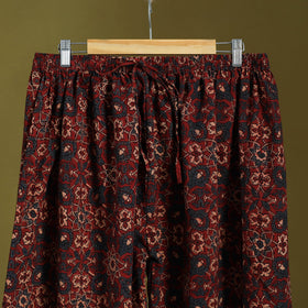 Red - cotton natural dyed afghani salwar 11 - handcrafted