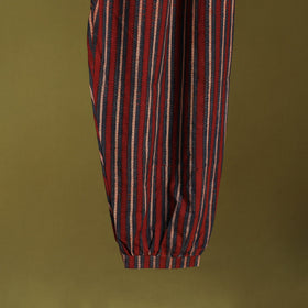 Red - cotton natural dyed afghani salwar 16 - handcrafted