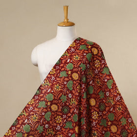 Red - cotton sanganeri fabric 06 - handcrafted