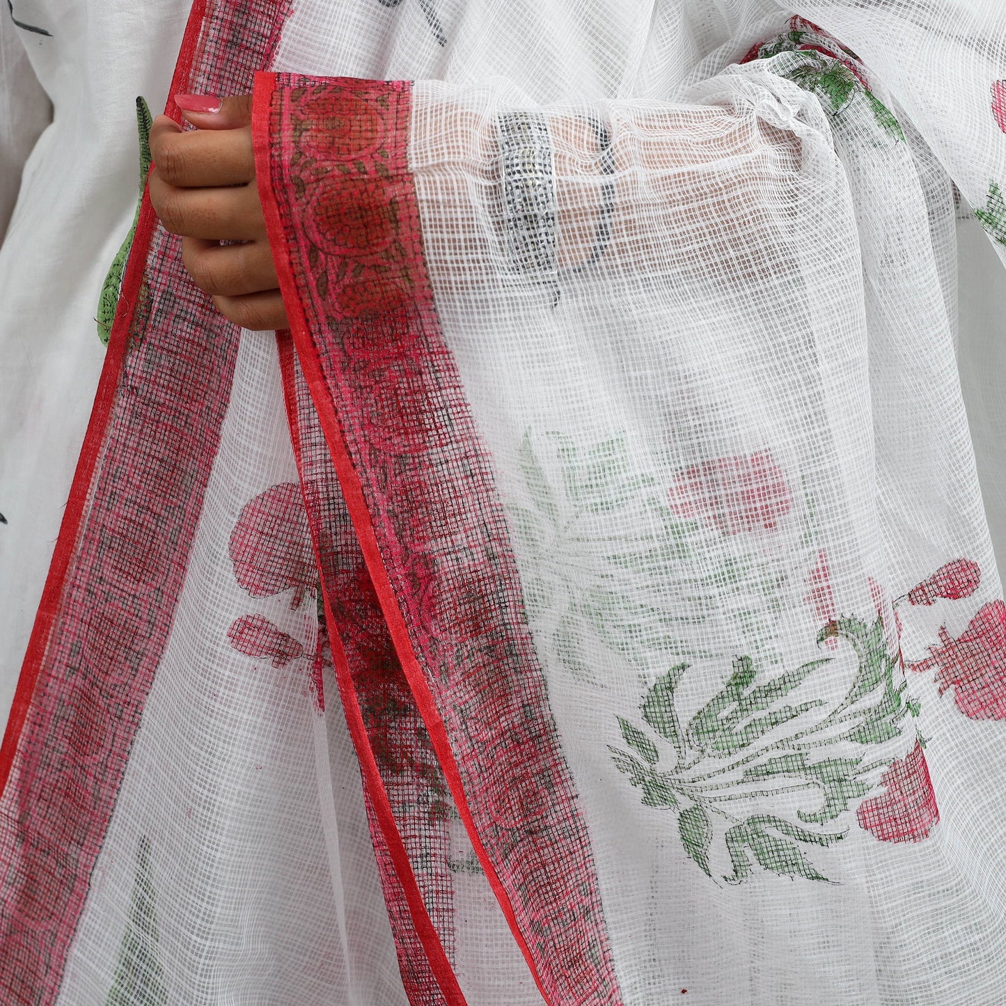  Block Print Cotton Sanganeri Kurta Set