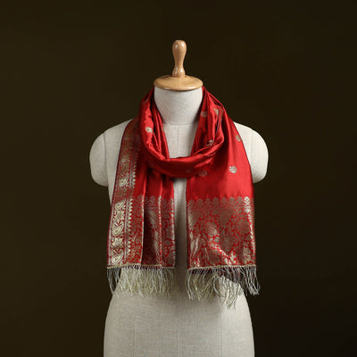 Brocade handloom semi silk nakshi buti banarasi stole