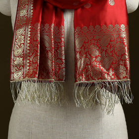 Brocade handloom semi silk nakshi buti banarasi stole