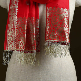 Brocade handloom semi silk nakshi buti banarasi stole