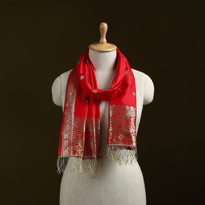 Brocade handloom semi silk nakshi buti banarasi stole