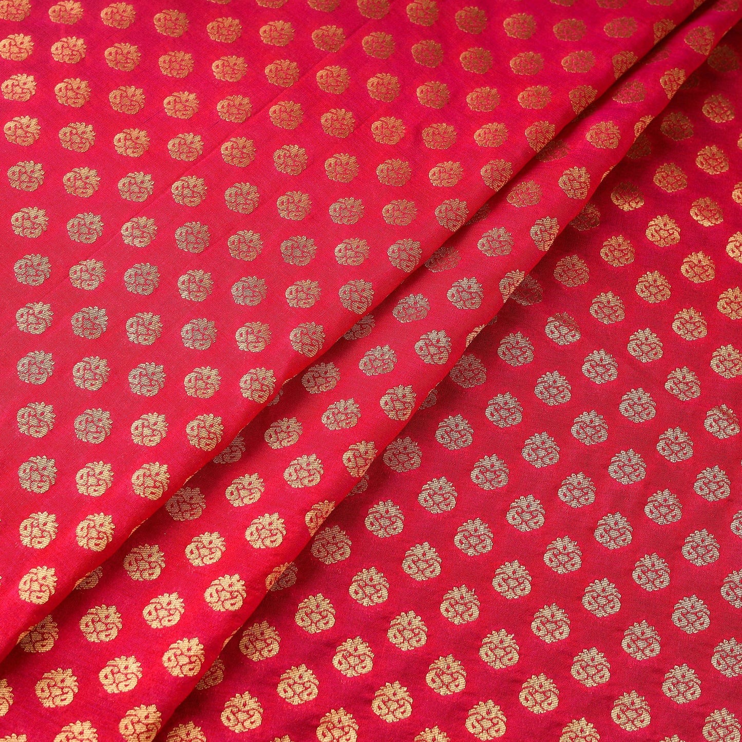 Brocade viscose banarasi fabric 04 - handcrafted