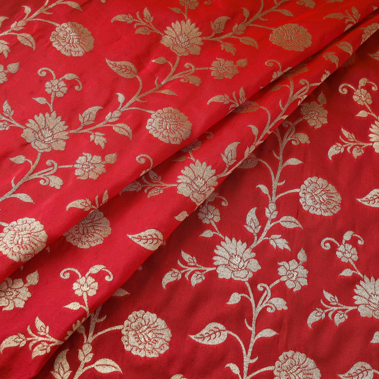 Brocade viscose banarasi fabric 11 - handcrafted