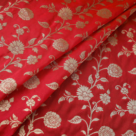 Brocade viscose banarasi fabric 11 - handcrafted