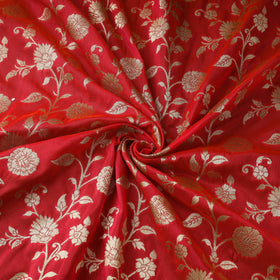 Brocade viscose banarasi fabric 11 - handcrafted