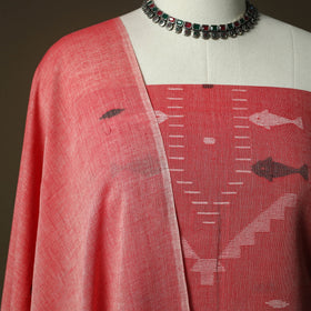 Burdwan jamdani handloom cotton 2pc unstitched dress