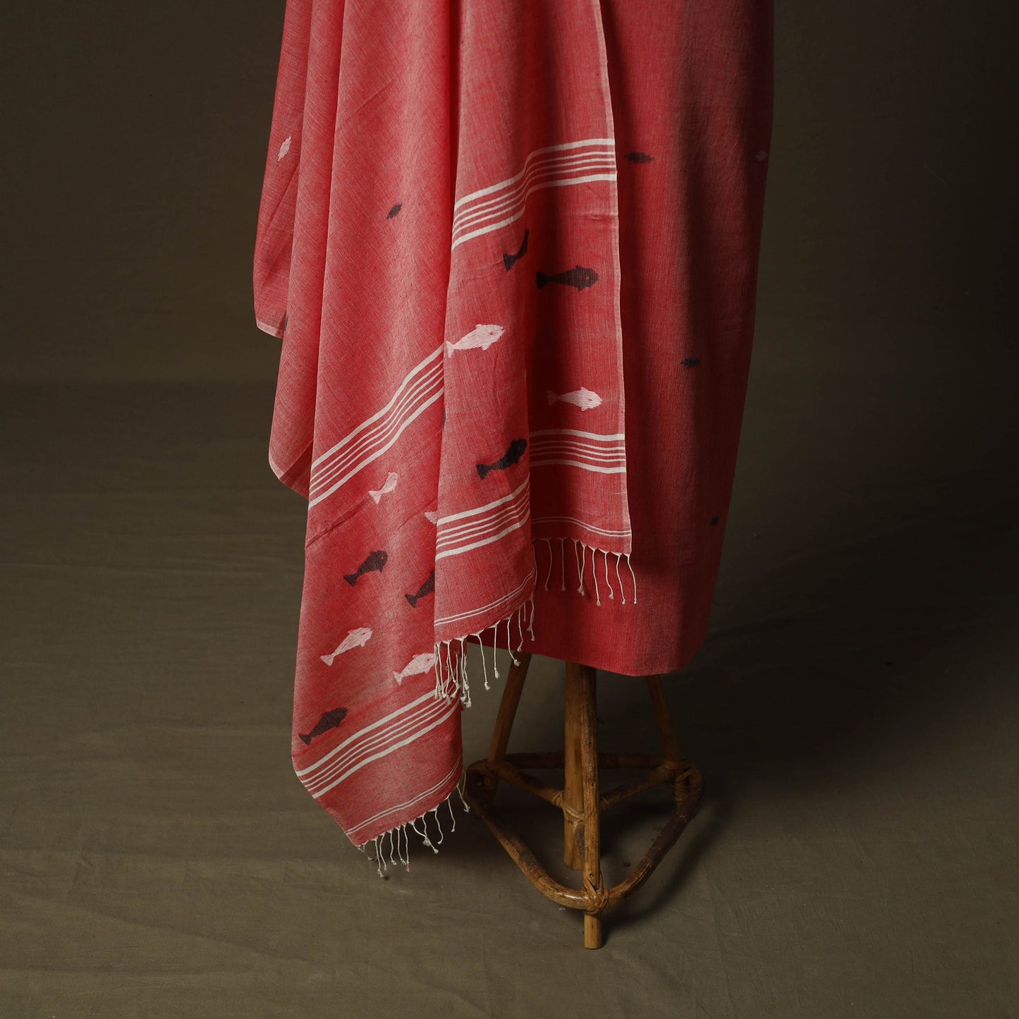 Burdwan jamdani handloom cotton 2pc unstitched dress