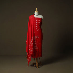 Burdwan jamdani handloom cotton 2pc unstitched dress