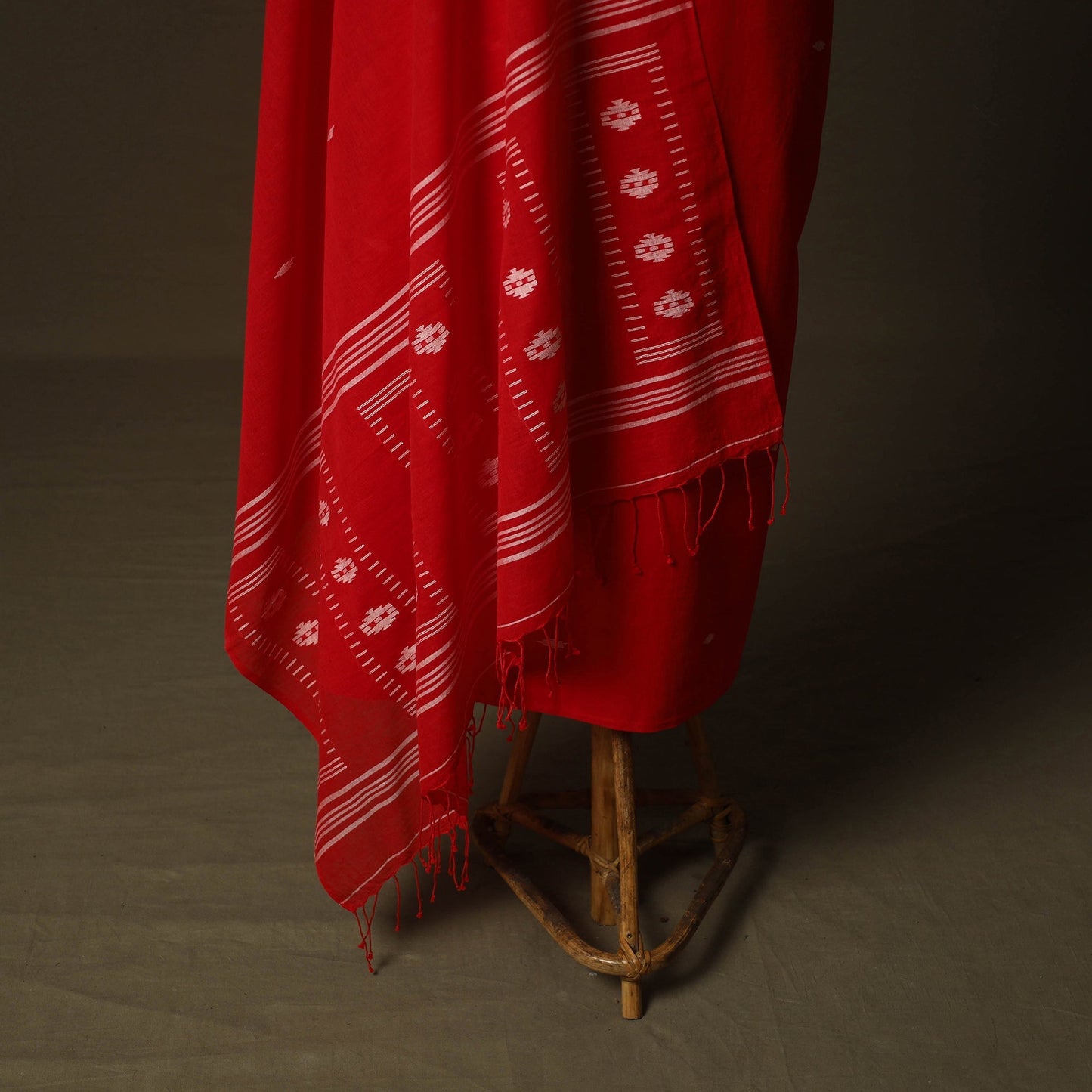 Burdwan jamdani handloom cotton 2pc unstitched dress