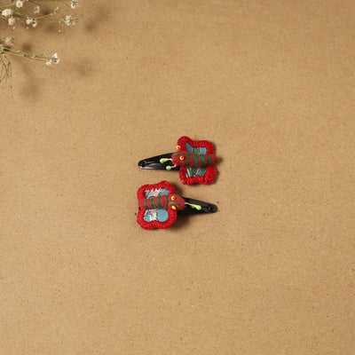 Fab artwork tik-tak hair clip for kids (set of 2) 03