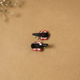 Fab artwork tik-tak hair clip for kids (set of 2) 07