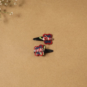 Fab artwork tik-tak hair clip for kids (set of 2) 09