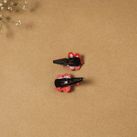 Fab artwork tik-tak hair clip for kids (set of 2) 10
