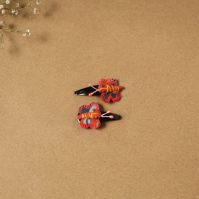 Fab artwork tik-tak hair clip for kids (set of 2) 10