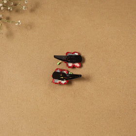 Fab artwork tik-tak hair clip for kids (set of 2) 14