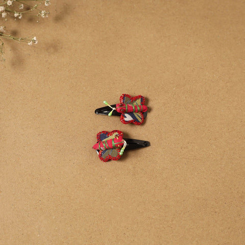 Fab artwork tik-tak hair clip for kids (set of 2) 14