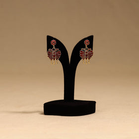 Butterfly - handcrafted paka meenakari earrings 105