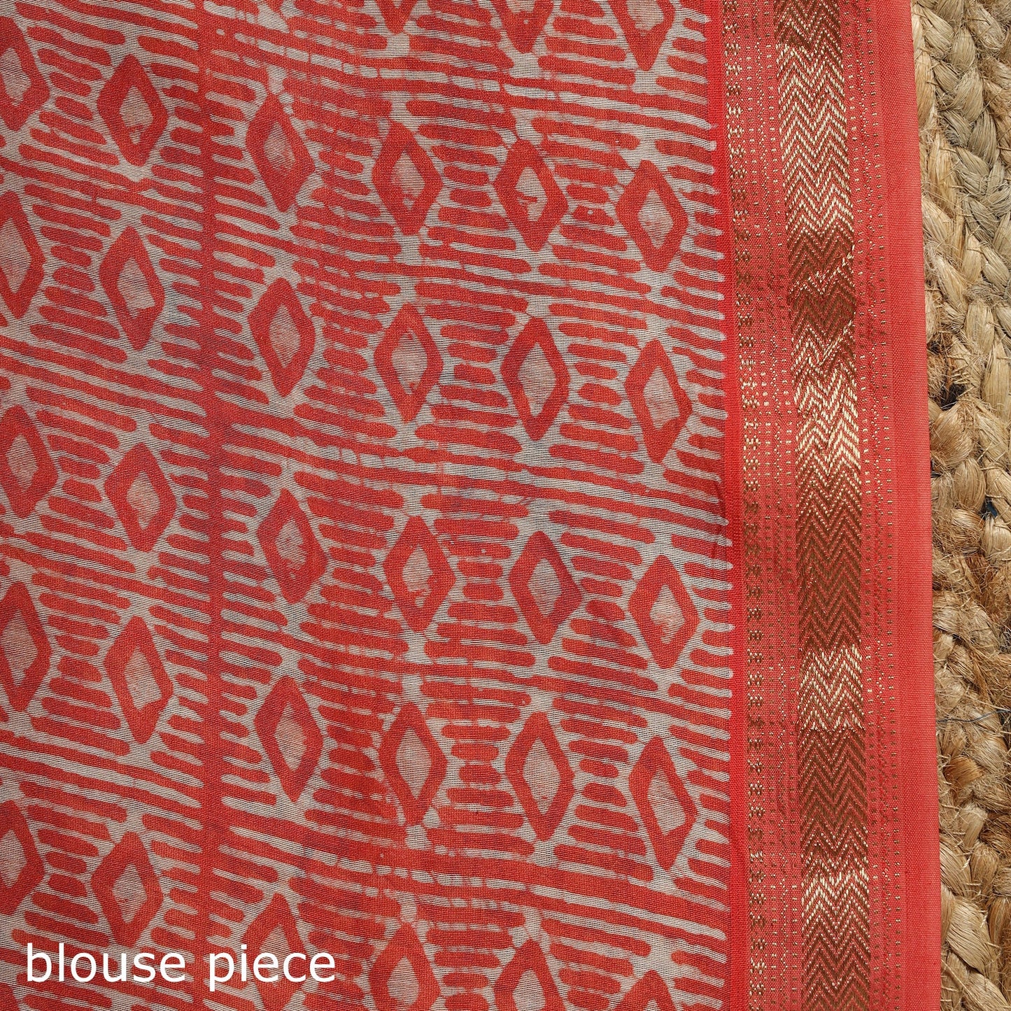 Chanderi silk hand batik saree 16 - handcrafted