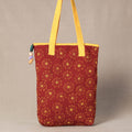 Red Chandi Maati Tagai Work Tote Bag