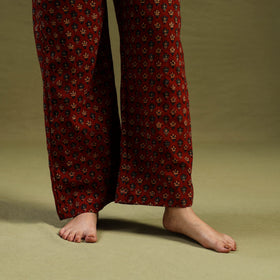 Buy Cotton Ajrakh Block Print Night Suit Set