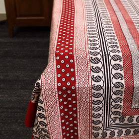 Block Print Cotton Bagh Double Bed Sheet (108 x 90 in) 01