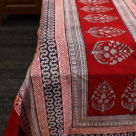 Red - cotton bagh double bed sheet (108 x 90 in) 07