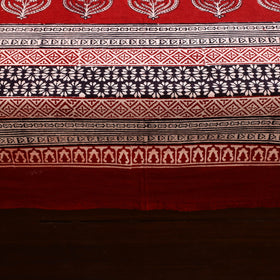 Red - cotton bagh double bed sheet (108 x 90 in) 07
