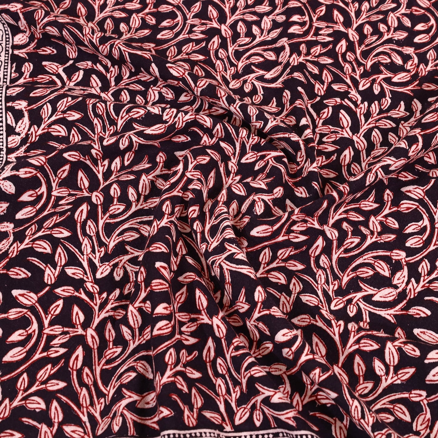 Red - cotton bagh double bedsheet with pillow covers 15