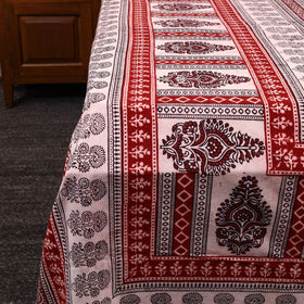 Red - cotton bagh double bedsheet with pillow covers 16