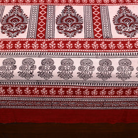 Red - cotton bagh double bedsheet with pillow covers 16