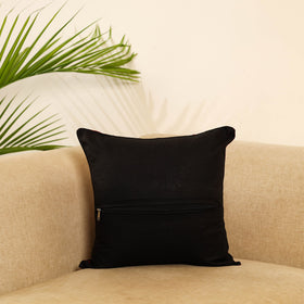 Red Cotton Batik Cushion Cover