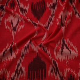 Cotton central asian pochampally ikat fabric 01