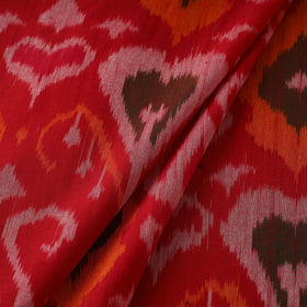 Cotton central asian pochampally ikat fabric 08