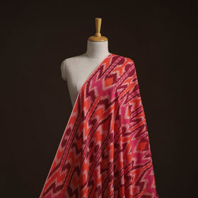 Cotton central asian pochampally ikat fabric 11
