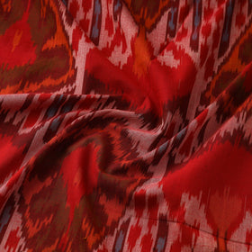 Cotton central asian pochampally ikat fabric 13