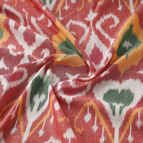 Cotton central asian pochampally ikat fabric 22