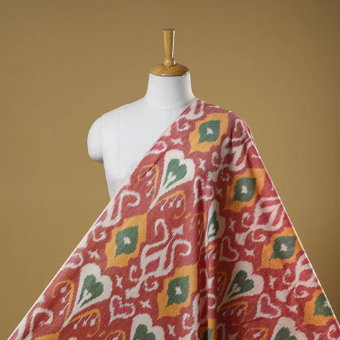 Cotton central asian pochampally ikat fabric 22